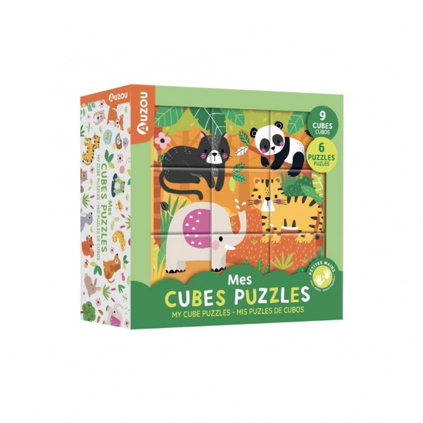 My Cube Puzzles - Animals - Auzou