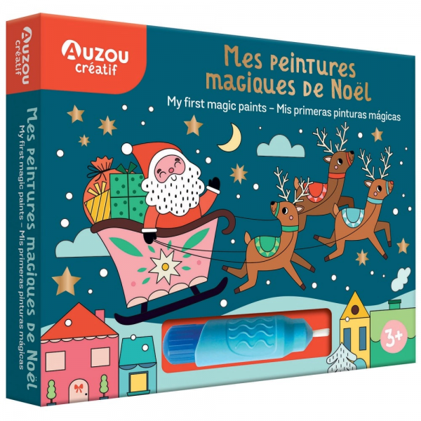 My Artistic Kit - My First Christmas Magic Paints - Auzou
