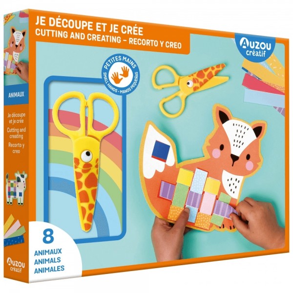 My Artistic Kit - Cutting and Creating - Auzou (3+)