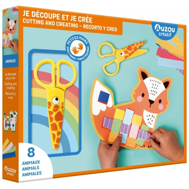 My Artistic Kit - Cutting and Creating - Auzou (3+)