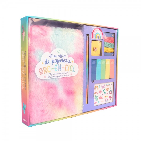 My Creative Stationery - My Rainbow Stationary Set - Auzou