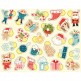 My Metallic Box of Stickers - Christmas - Auzou