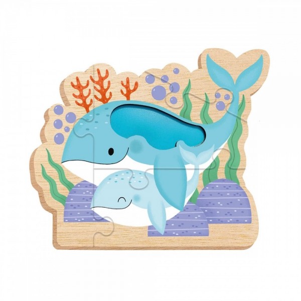 My Wooden Puzzles - Baby Animals Auzou