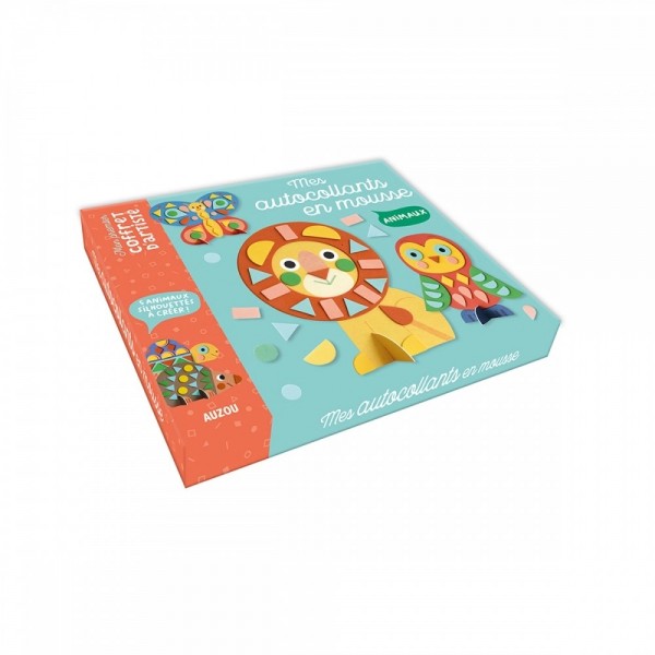 My Artistic Kit - My Coloured Foam Stickers - Auzou