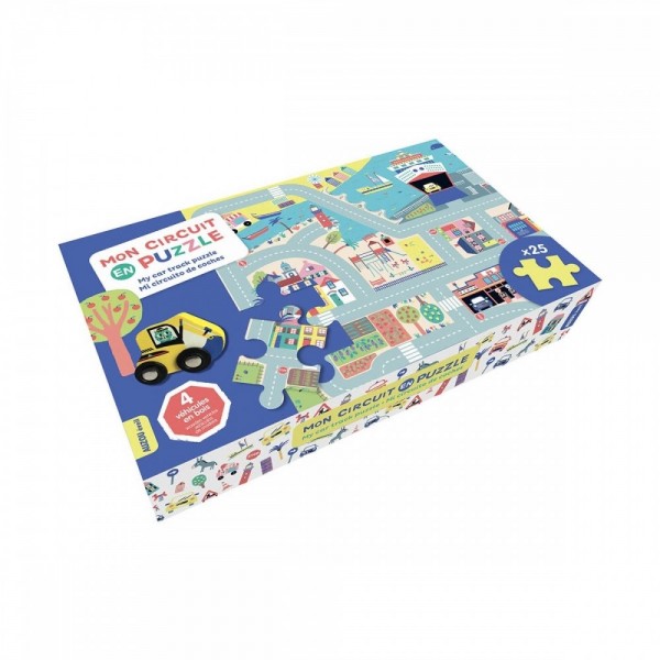 Puzzle - My Car Track - Auzou