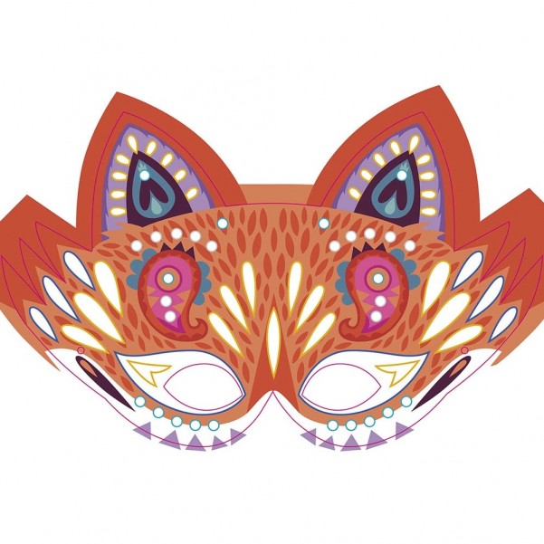 My Activity Pouch - Glittery Masks - AUZOU