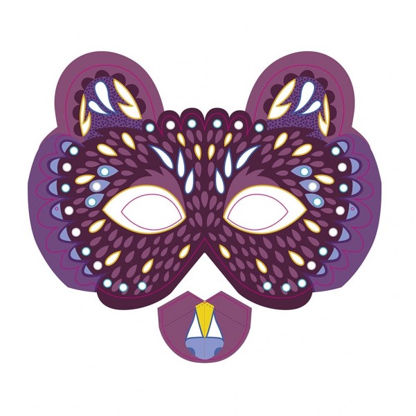 My Activity Pouch - Glittery Masks - AUZOU