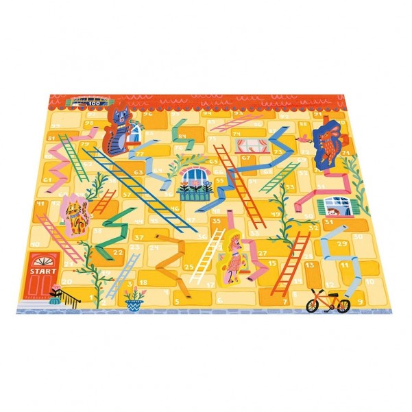 Classic Games - Snakes and Ladders - AUZOU