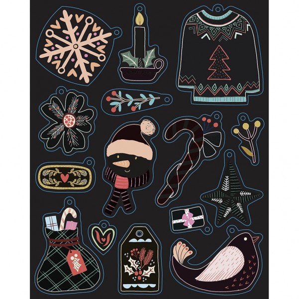 My Activity Pouch - My Glitter and Scratch Decorations - Auzou