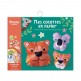 My Activity Pouch - My Paper Fortune Tellers - Cute Animals - Auzou