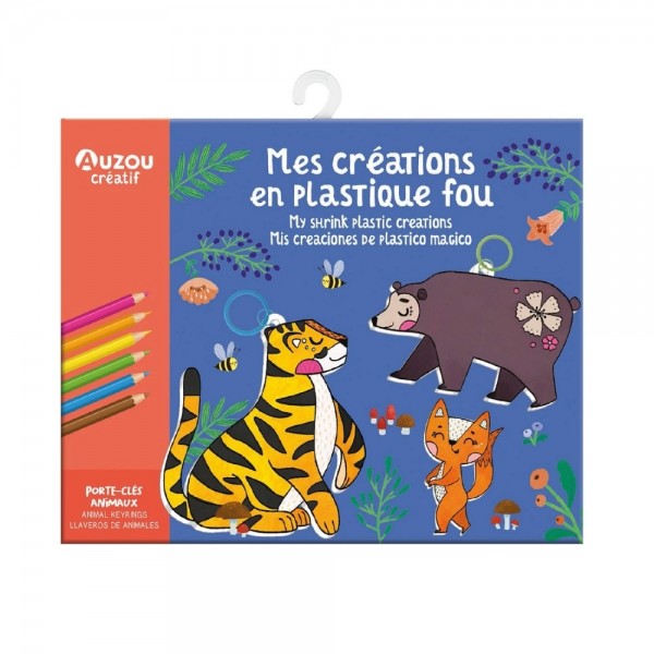 My Activity Pouch - My Shrink Plastic Creations - Auzou