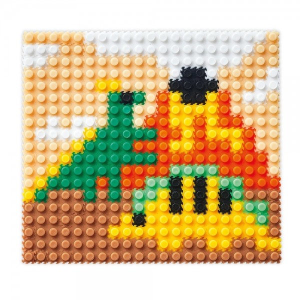 My Artistic Kit - My Pixel Creations - Dinosaurs - Auzou
