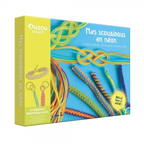 My Artistic Kit - My Neon Scoubidous - Auzou