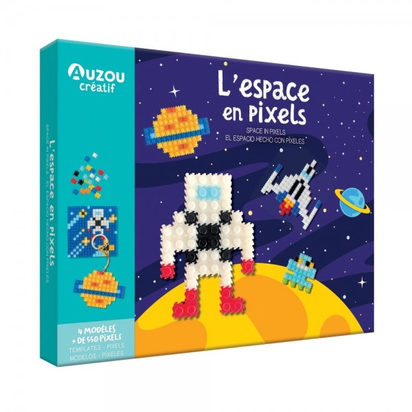 My Artistic Kit - My Pixel Creations - Mission to Space - Auzou