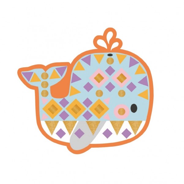 My Artistic Kit - My Big Mosaic Animals - Auzou