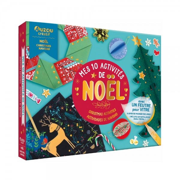 My Artistic Kit - My 10 Christmas Activities - Auzou