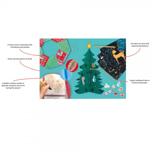 My Artistic Kit - My 10 Christmas Activities - Auzou