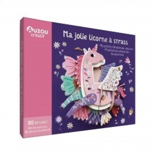 My Artistic Kit - My 3D Unicorn Decoration - Auzou