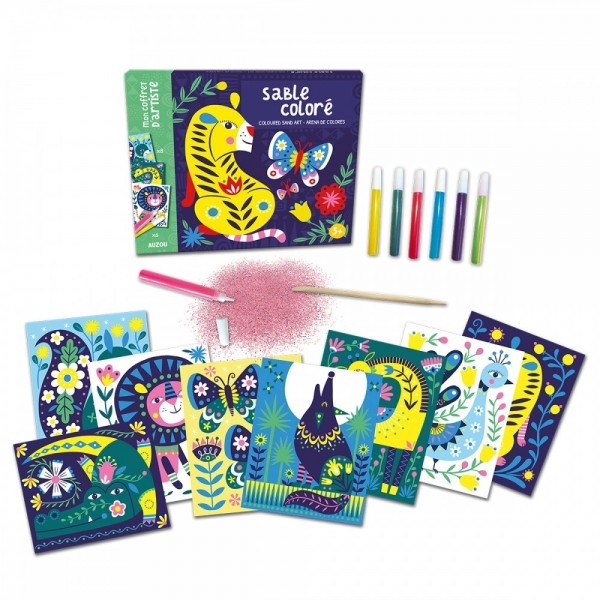 My Artistic Kit - My Coloured Sand Art Auzou