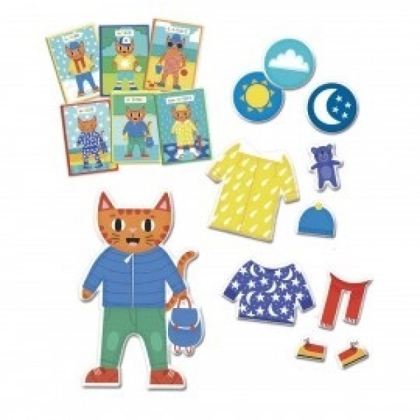 My Little Magnet Box - I'm dressing up - Auzou