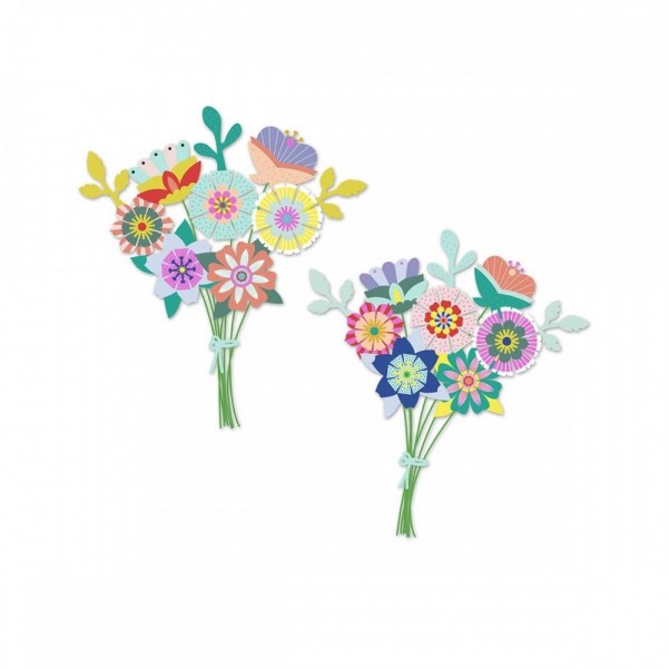My Activity Pouch - My Bunch of Origami Flowers - AUZOU