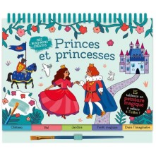 My Creative Notebooks - Magic painting- Princes and Princesses - AUZOU