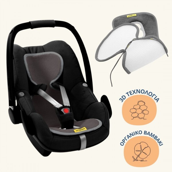 Aeromoov Αντι-ιδρωτικό κάλυμμα Air Layer 0-13kg για κάθισμα αυτοκινήτου - Group 0 Anthracite