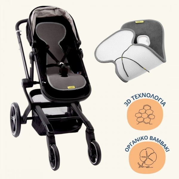 Aeromoov Αντι-ιδρωτικό κάλυμμα καροτσιού Group B - Anthracite