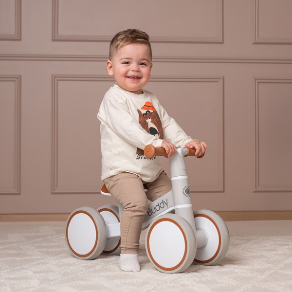 Ποδήλατο ισορροπίας BUDDY - Beige - Lorelli (12-36μηνών)