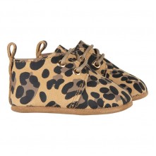 Baby Dutch- Παπουτσάκια Αγκαλιάς - Leopard -Suede