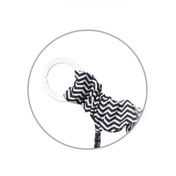 BabyOno- Κρεμαστό παιχνίδι δραστηριοτήτων για καρότσι και κούνια-Cheese & Skip