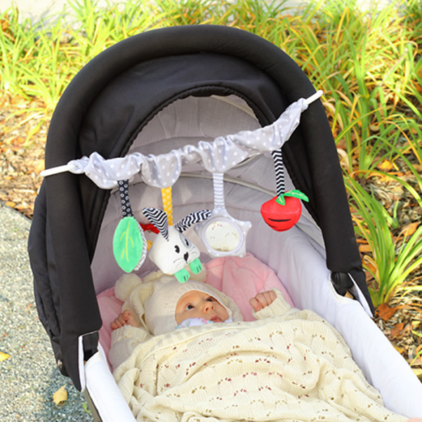 BabyOno- Κρεμαστό παιχνίδι δραστηριοτήτων για καρότσι και κούνια- Carrot and Hop