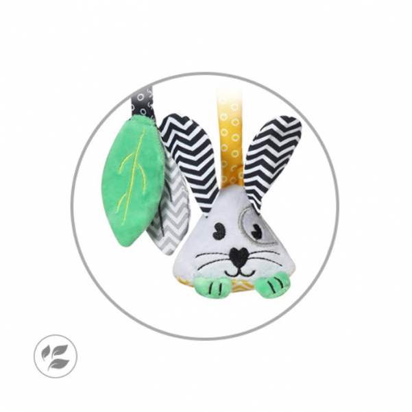 BabyOno- Κρεμαστό παιχνίδι δραστηριοτήτων για καρότσι και κούνια- Carrot and Hop