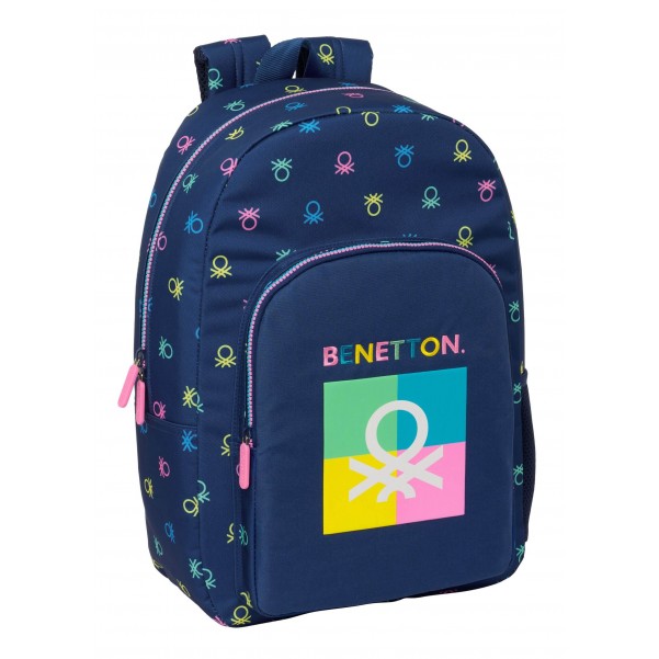 Σχολικό Σακίδιο Cool με Πλαϊνή Τσέπη – BENETTON