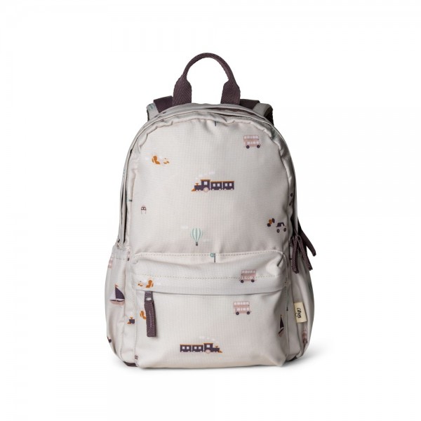 Medium Backpack - Vehicles - Citron