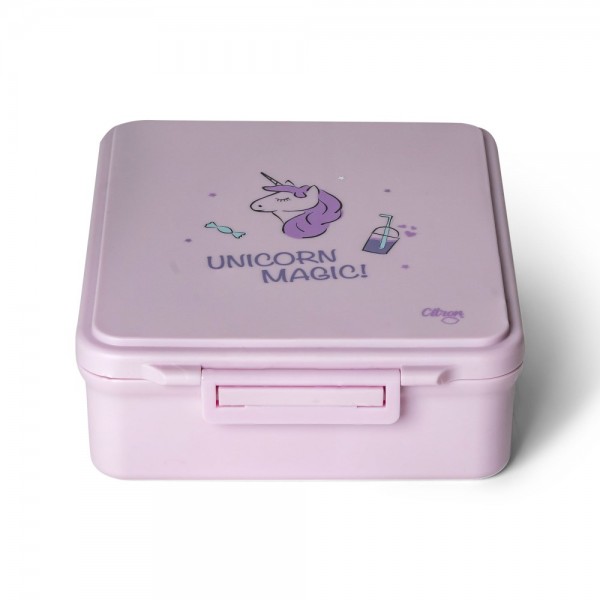 Grand Lunchbox - Stormy Unicorn - Citron