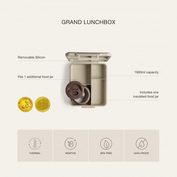 Grand Lunchbox - Cool Kid - Citron
