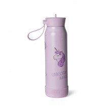 Water Bottle 350 ml - Stormy Unicorn - Citron