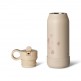 Water Bottle 250 ml - Flowers- Citron