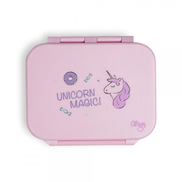 Tritan Snackbox - Stormy Unicorn - Citron