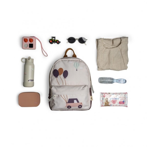 Mini Backpack - Vehicles - Citron