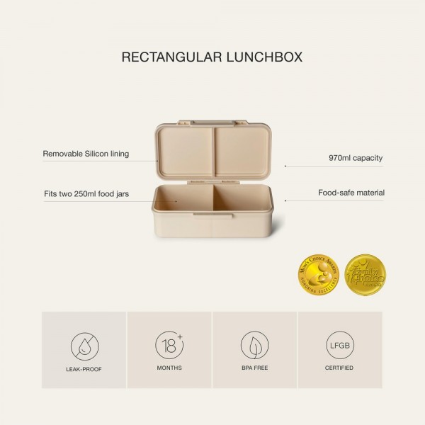 Rectangle Lunchbox - Ballerina
