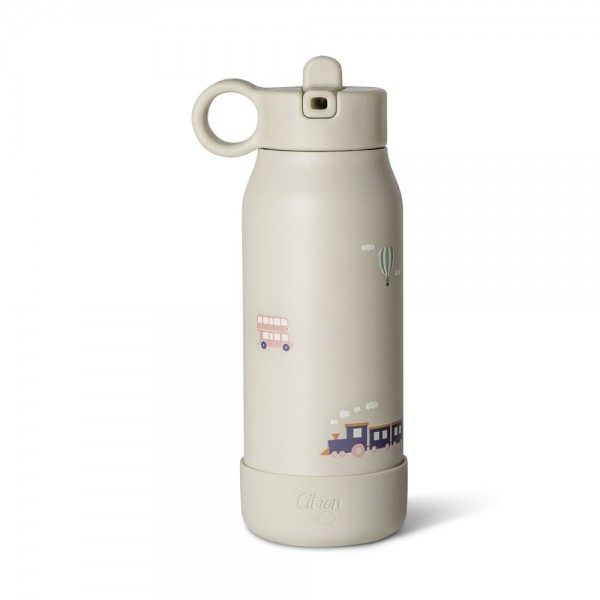 Water Bottle 250 ml - Vehicles- Citron