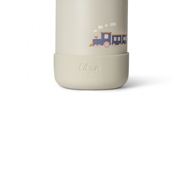 Water Bottle 250 ml - Vehicles- Citron