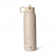 Water Bottle 350 ml - Flowers - Citron