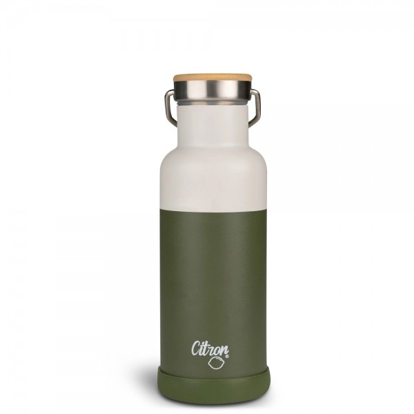 Water Bottle 500 ml - Olive Green - Citron