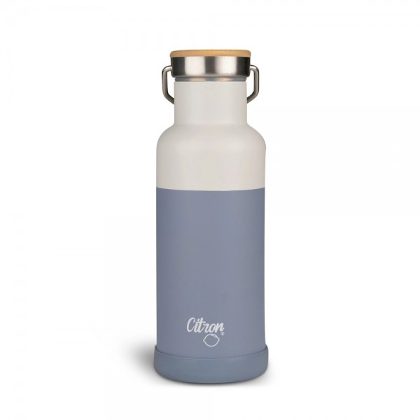 Water Bottle 500 ml - Dusty Blue - Citron