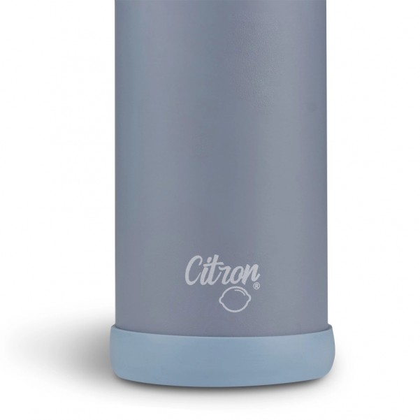 Water Bottle 500 ml - Dusty Blue - Citron
