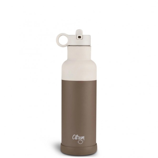 Water Bottle 500 ml - Brown - Citron