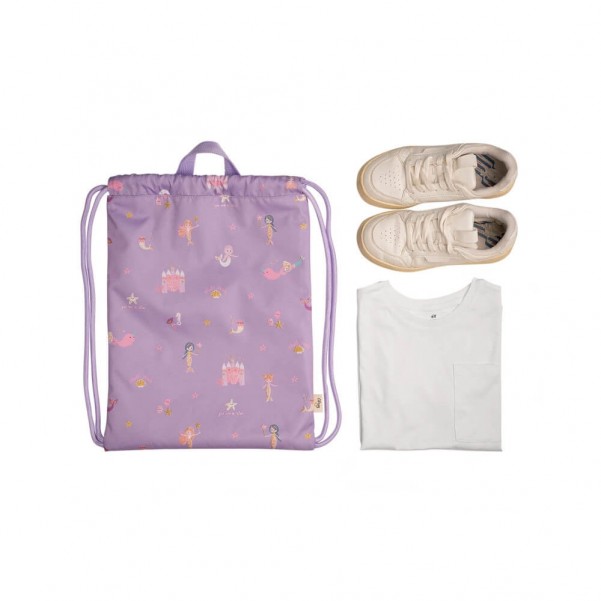 Drawstring Wet Bag - Mermaid - Citron